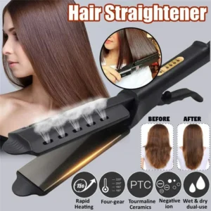 Wide Plate Ceramic Flat Iron