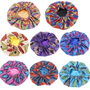 Ankara Satin Sleep Bonnet
