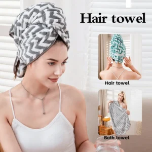 Elastic Microfiber Hair Wrap