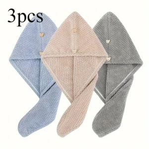 Microfiber Towel Wrap Set