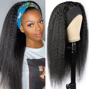 Kinky Straight Headband Wig