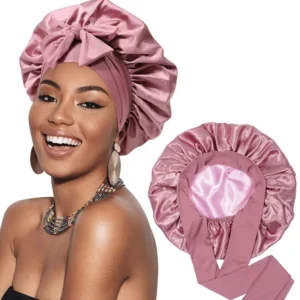 Reversible Satin Bonnet