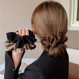 Satin Hair Ties Set